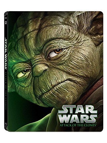 STAR WARS: ATTACK OF THE CLONES LIMITED EDITION STEEL BOOK (BILINGUAL) [BLU-RAY]