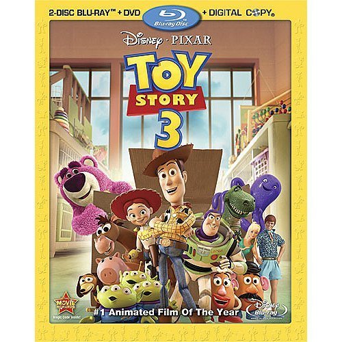 TOY STORY 3  - BLU-INC. DVD COPY (YELLOW BORDER)