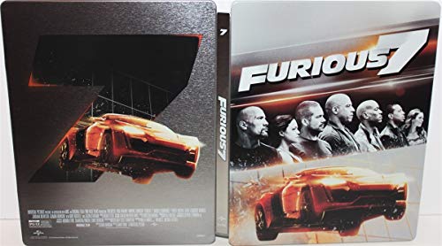 FURIOUS 7  - BLU-INC. DVD COPY (STEELBOOK)