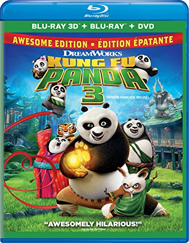 KUNG FU PANDA 3  [3D BLU-RAY + DVD] (BILINGUAL)