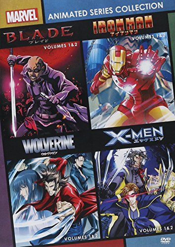 MARVEL ANIME: BLADE - SEASON 1, VOL 1 / MARVEL ANIME: BLADE - SEASON 1, VOL 2 / MARVEL ANIME: IRONMAN - SEASON 01 - VOL. 1 / MARVEL ANIME: IRONMAN - SEASON 01 - VOL. 2 / MARVEL ANIME: WOLVERINE - SEASON 1, VOL 1 / MARVEL ANIME: WOLVERINE - - SET