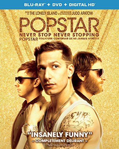 POPSTAR: NEVER STOP NEVER STOPPING  - BLU-INC. DVD COPY