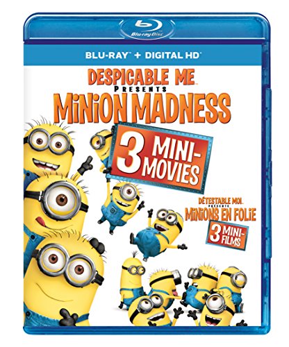 DESPICABLE ME PRESENTS MINION MADNESS  - BLU-3 MINI-MOVIES