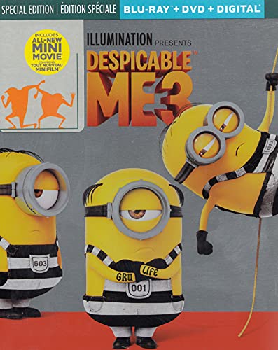 DESPICABLE ME 3  - BLU-STEELBOOK