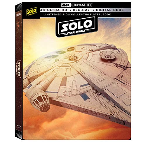 SOLO: A STAR WARS STORY  - BLU-4K-INC. BLU COPY (STEELBOOK)