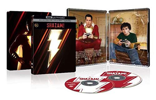 SHAZAM!  - BLU-4K-INC. BLU COPY (STEELBOOK)