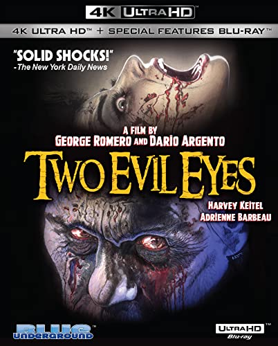 TWO EVIL EYES (4K UHD BLU-RAY)