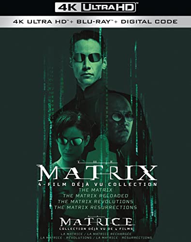 MATRIX, THE 4-FILM DJ VU COLLECTION (BIL/DIGITAL + BD + 4KUHD) [BLU-RAY]