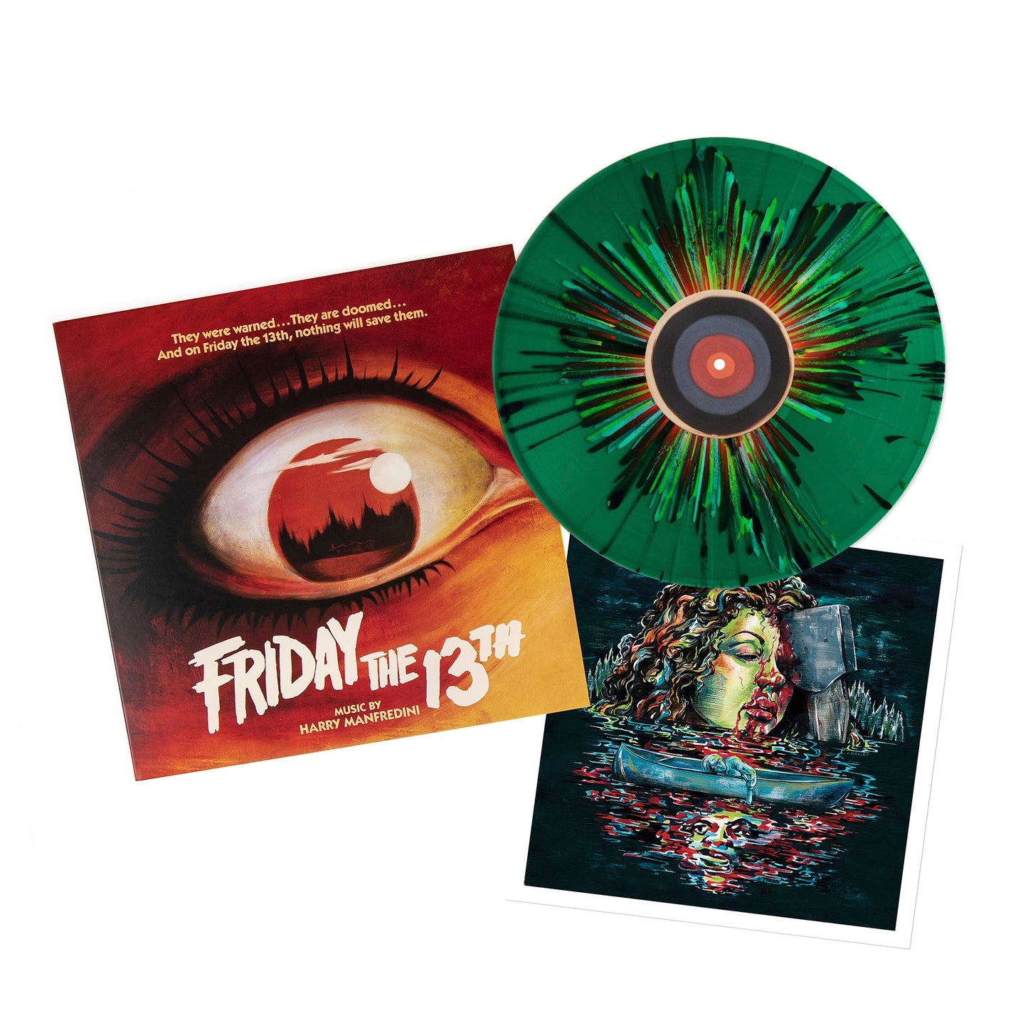 Harry Manfredini - Friday The 13th OST (Green Splatter Vinyl)
