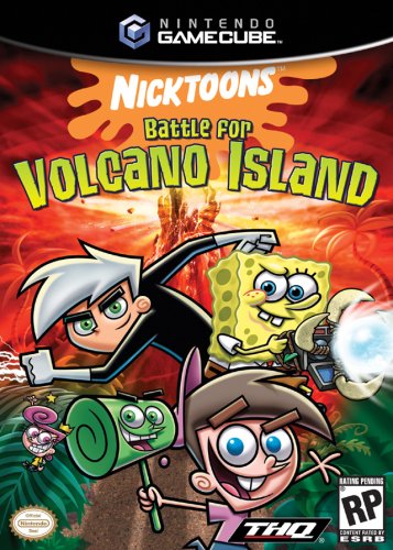 NICKTOONS BATTLE FOR VOLCANO ISLAND - GAMECUBE