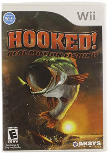 HOOKED! REAL MOTION FISHING (WITH FISHING CONTROLLER) - WII