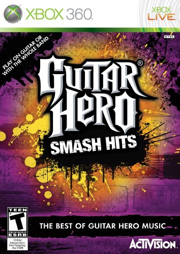 GUITAR HERO SMASH HITS - STANDALONE SOFTWARE - XBOX 360 STANDARD EDITION