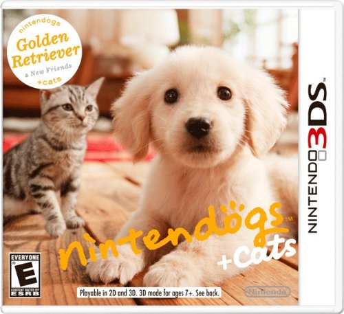 NINTENDOGS + CATS: GOLDEN RETRIEVER AND NEW FRIENDS - NINTENDO 3DS STANDARD EDITION