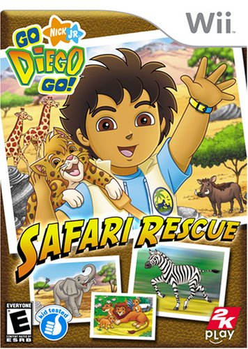 GO, DIEGO, GO!: SAFARI RESCUE BILINGUAL - WII