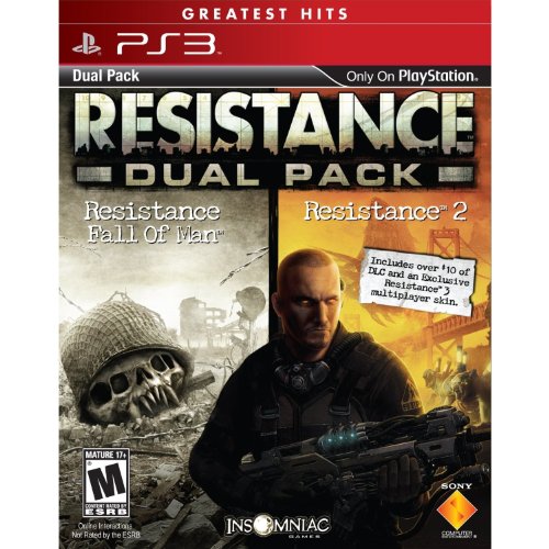 DOUBLE PACK - RESISTANCE 1 AND 2 - PLAYSTATION 3 STANDARD EDITION