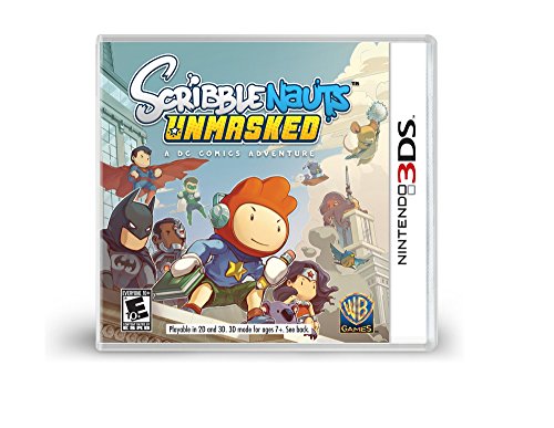 SCRIBBLENAUTS UNMASKED A DC COMICS ADVENTURE - NINTENDO 3DS