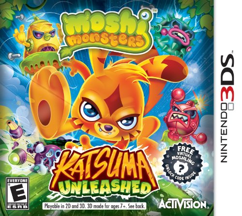 MOSHI MONSTERS KATSUMA UNLEASHED - NINTENDO 3DS