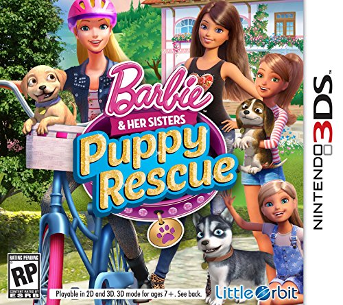 BARBIE AND HER SISTERS PUPPY RESCUE-NINTENDO 3DS