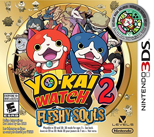 YO-KAI WATCH 2: FLESHY SOULS - NINTENDO 3DS FLESHY SOULS EDITION