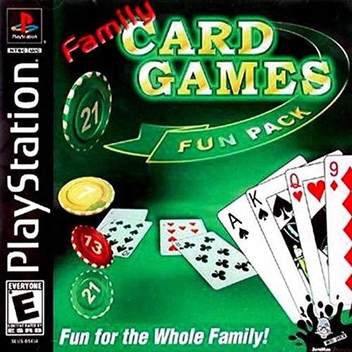 FAMILY CARD GAMES FUN PACK  - PS1