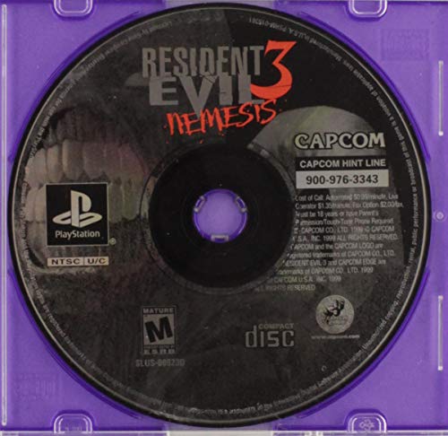 RESIDENT EVIL 3: NEMESIS - PLAYSTATION