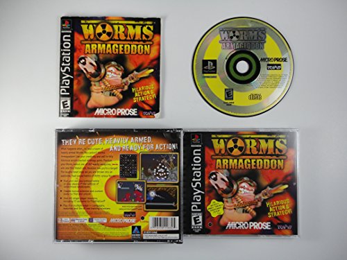 WORMS ARMAGEDDON - PLAYSTATION