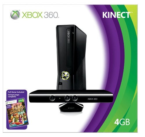 XBOX 360 4GB WITH KINECT - 4GB WITH KINECT EDITION