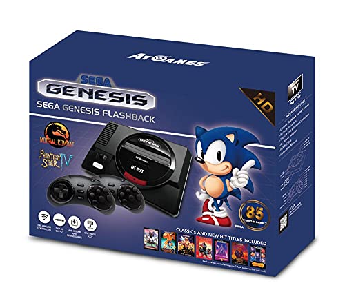 CLASSIC GAME CONSOLE SEGA GENESIS 80 GAMES