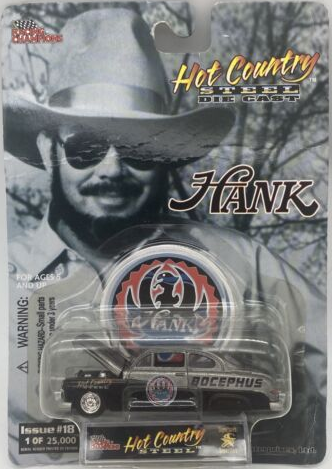 HANK WILLIAMS JR. (CAR) - HOT COUNTRY-DIE CAST-#18-1998