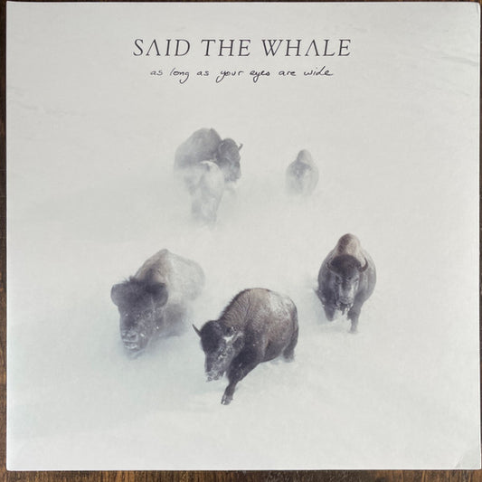 Said The Whale - As Long As Your Eyes Are Wide (Used LP)