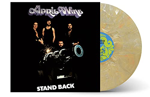 APRIL WINE - STAND BACK (CARAMEL & WHITE/ORANGE SWIRLS VINYL 180G)