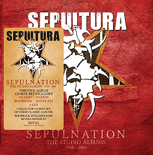 SEPULTURA - SEPULNATION - THE STUDIO ALBUMS 1998 - 2009 (CD)