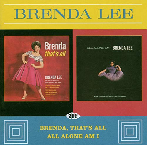 LEE,BRENDA - BRENDA THAT'S ALL//ALL ALONE AM I (CD)