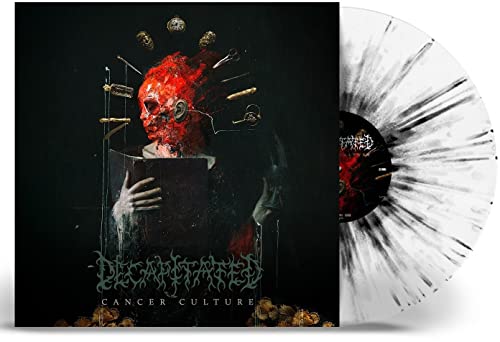 DECAPITATED - CANCER CULTURE (CLEAR W/ BLACK SPLATTER) (VINYL)