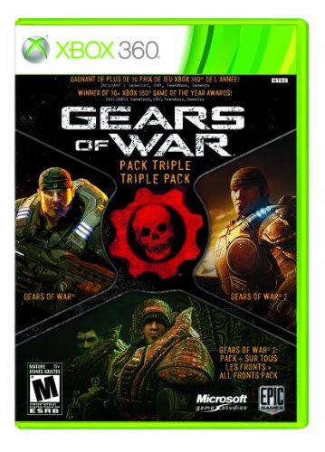 GEARS OF WAR: TRIPLE PACK (GEARS OF WAR / GEARS OF WAR 2 / GEARS OF WAR: ALL FRONTS PACK)