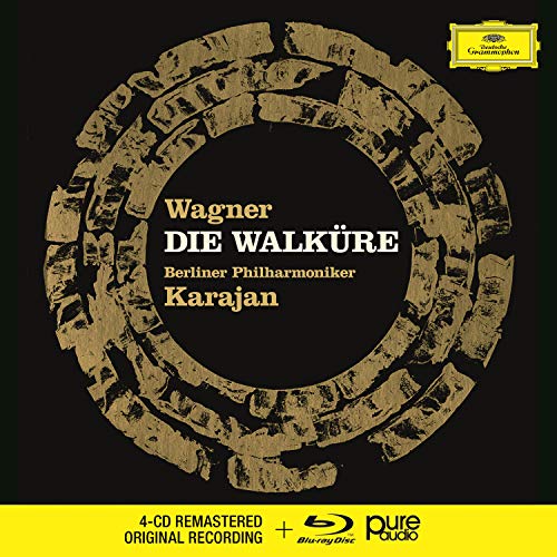 BERLINER PHILHARMONIKER, HERBERT VON KARAJAN - WAGNER: DIE WALKURE (4CD + BLU-RAY AUDIO (CD)