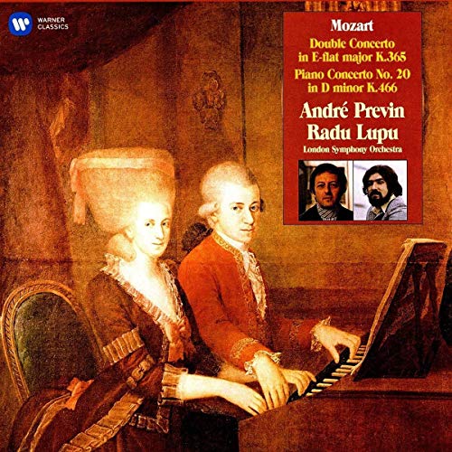 ANDR PREVIN - MOZART: TWO-PIANO CONCERTO K.365 & PIANO CONCERTO K.466 (VINYL)