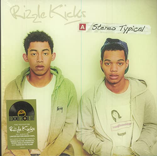 RIZZLE KICKS - STEREO TYPICAL [GREEN VINYL] LIMITED EDITION [RSD 2022]