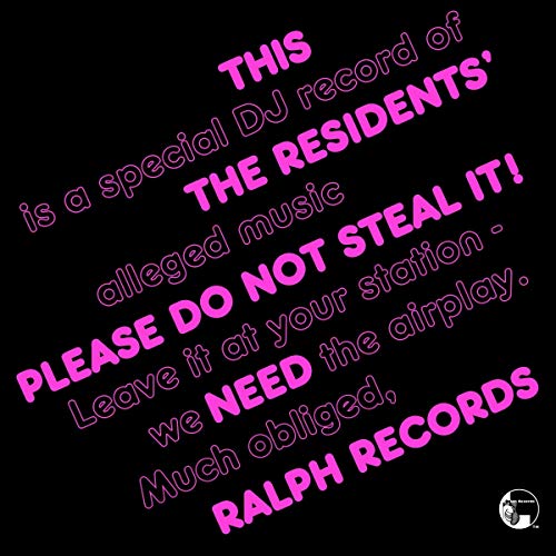 RESIDENTS - PLEASE DO NOT STEAL IT (LIMITED TRANSPARENT VINYL/180G)