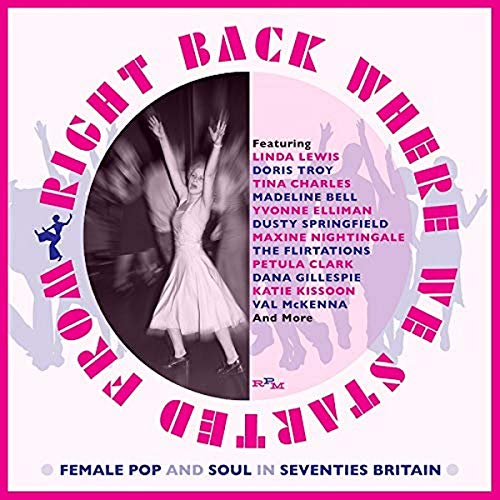 VARIOUS ARTISTS - RIGHT BACK WHERE WE STARTED FROM: FEMALE POP & SOUL IN SEVENTIES BRITAIN (3CD/CAPACITY WALLET) (CD)