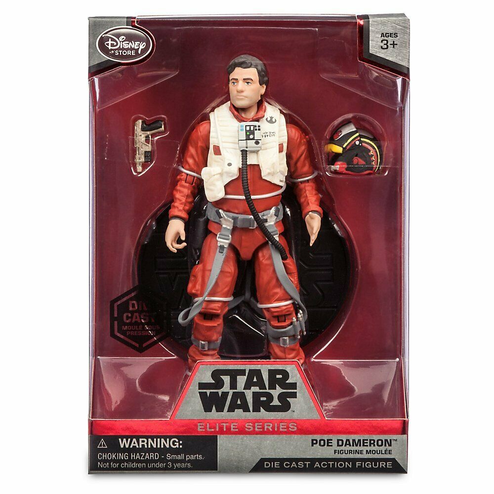 STAR WARS: POE DAMERON FIGURE - ELITE SERIES-DIE CAST FIGURE