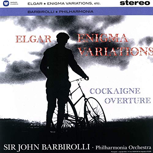 ELGAR / BARBIROLLI, JOHN - ELGAR: ENIGMA VARIATIONS / COCKAIGNE OVERTURE (VINYL)