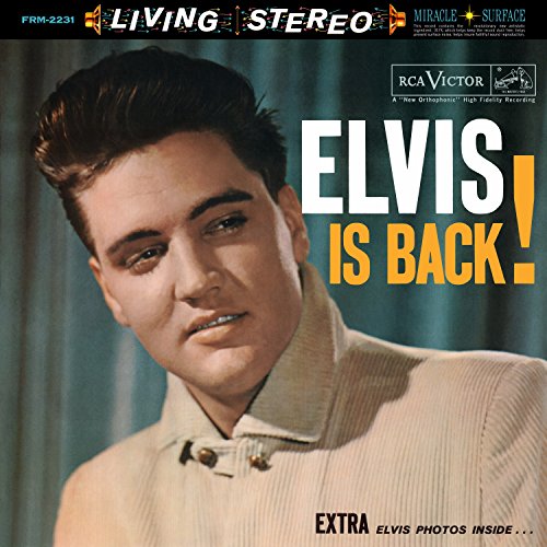 ELVIS PRESLEY - ELVIS IS BACK (180 GRAM AUDIOPHILE TRANSLUCENT BLUE VINYL/LIMITED EDITION/GATE