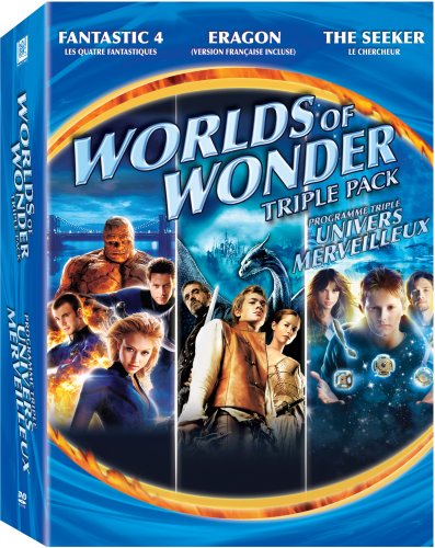 WORLDS OF WONDER TRIPLE PACK  - DVD-FANTASTIC 4/ERAGON/SEEKER