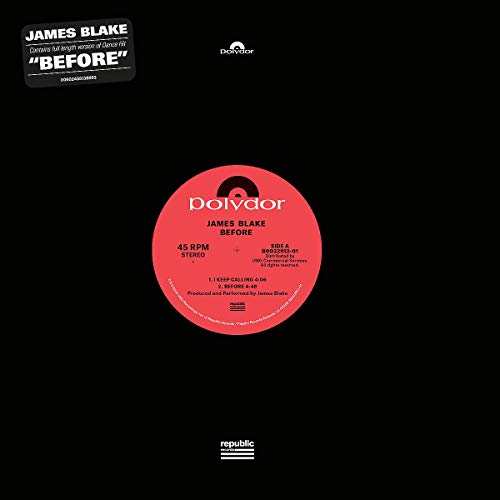 JAMES BLAKE - BEFORE (VINYL)