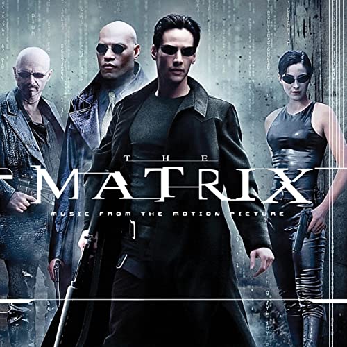 VARIOUS ARTISTS - THE MATRIX-- MUSIC FROM THE ORIGINAL MOTION PICTURE SOUNDTRACK (2LP, CLEAR WITH RED & BLUE SWIRL VINYL)