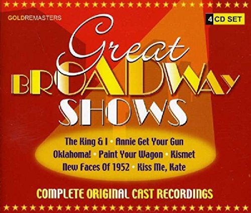 VARIOUS ARTISTS - GREAT BROADWAY SHOWS [COMPLETE ORIGINAL CAST RECORDINGS] (CD)