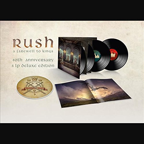 RUSH - A FAREWELL TO KINGS (40TH ANNIVERSARY 4LP VINYL DELUXE)