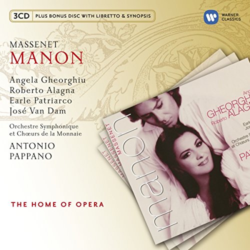 PAPPANO, ANTONIO - MASSENET: MANON (4CD BOX) (CD)