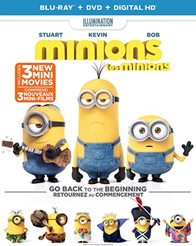 MINIONS [BLU-RAY + DVD + DIGITAL COPY]